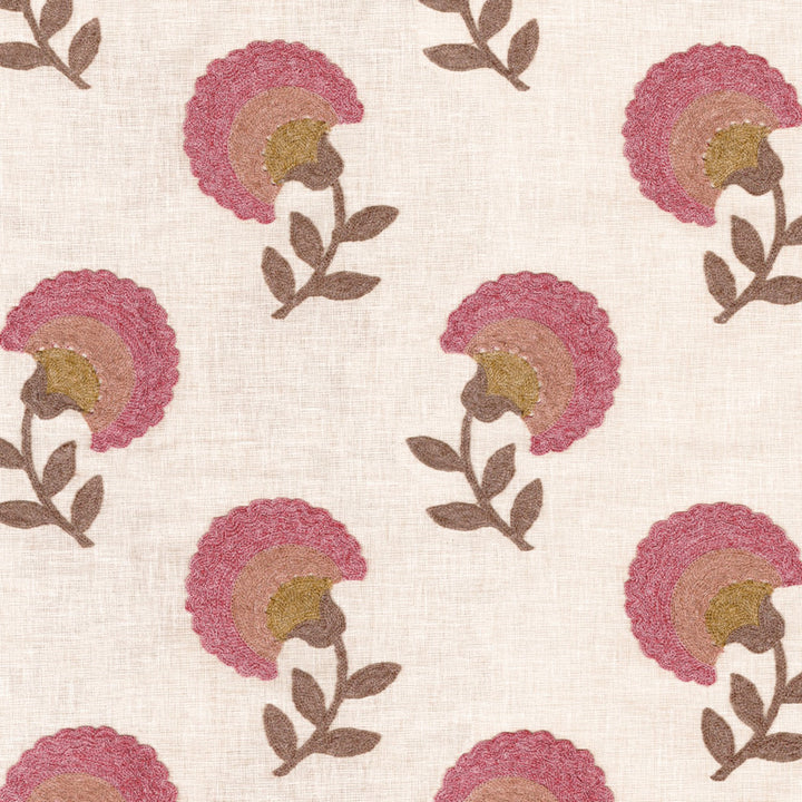 S6965 Blossom by Greenhouse Designer Fabric 55% Polyester, 40% Cotton, 5% Linen With 60% Polyester, 25% Cotton, 15% Linen Embroidery India 70,000 </p><p>Repeat: 9" H, 9.3" V 54" - Swanky Fabrics -
