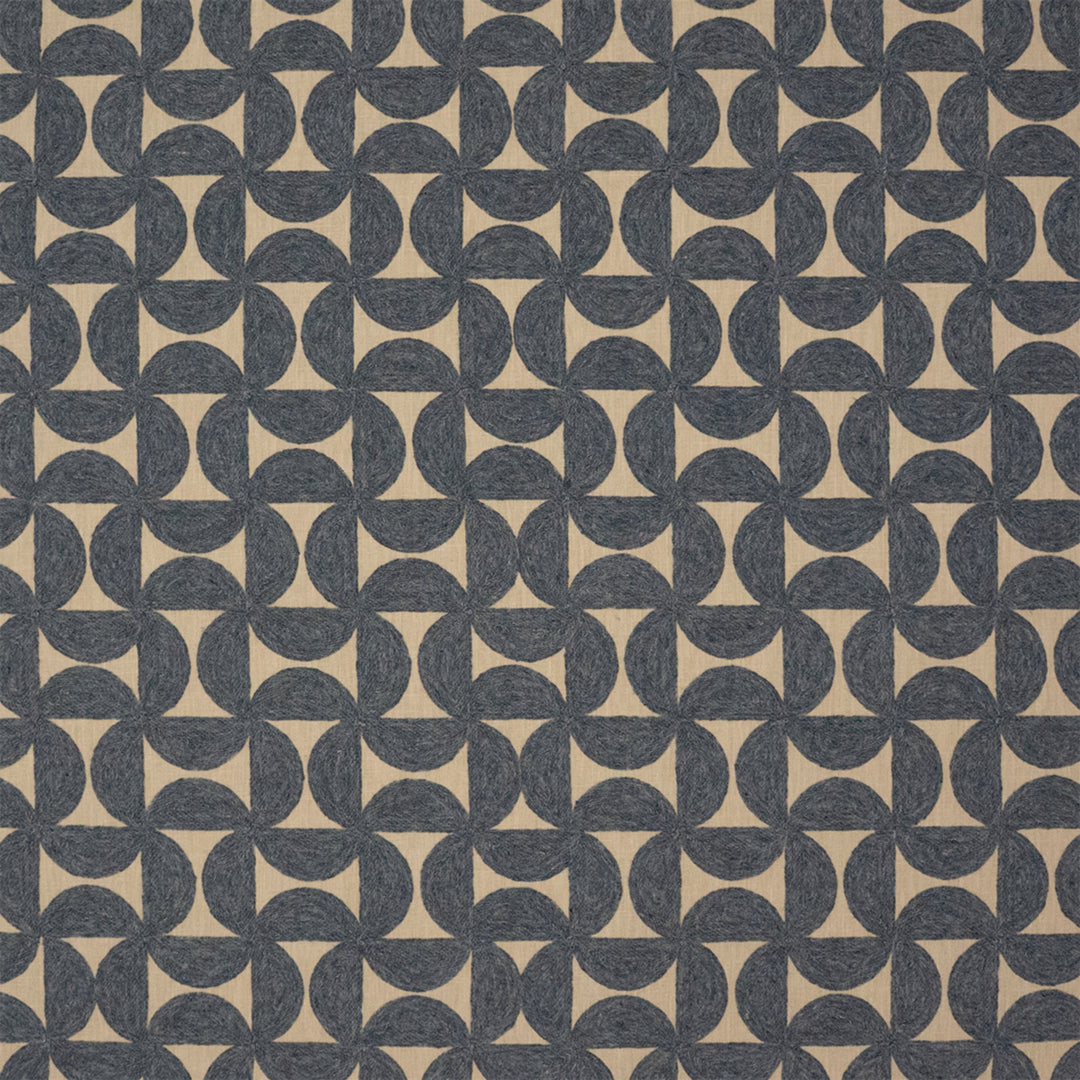 S7573 Indigo by Greenhouse Designer Fabric