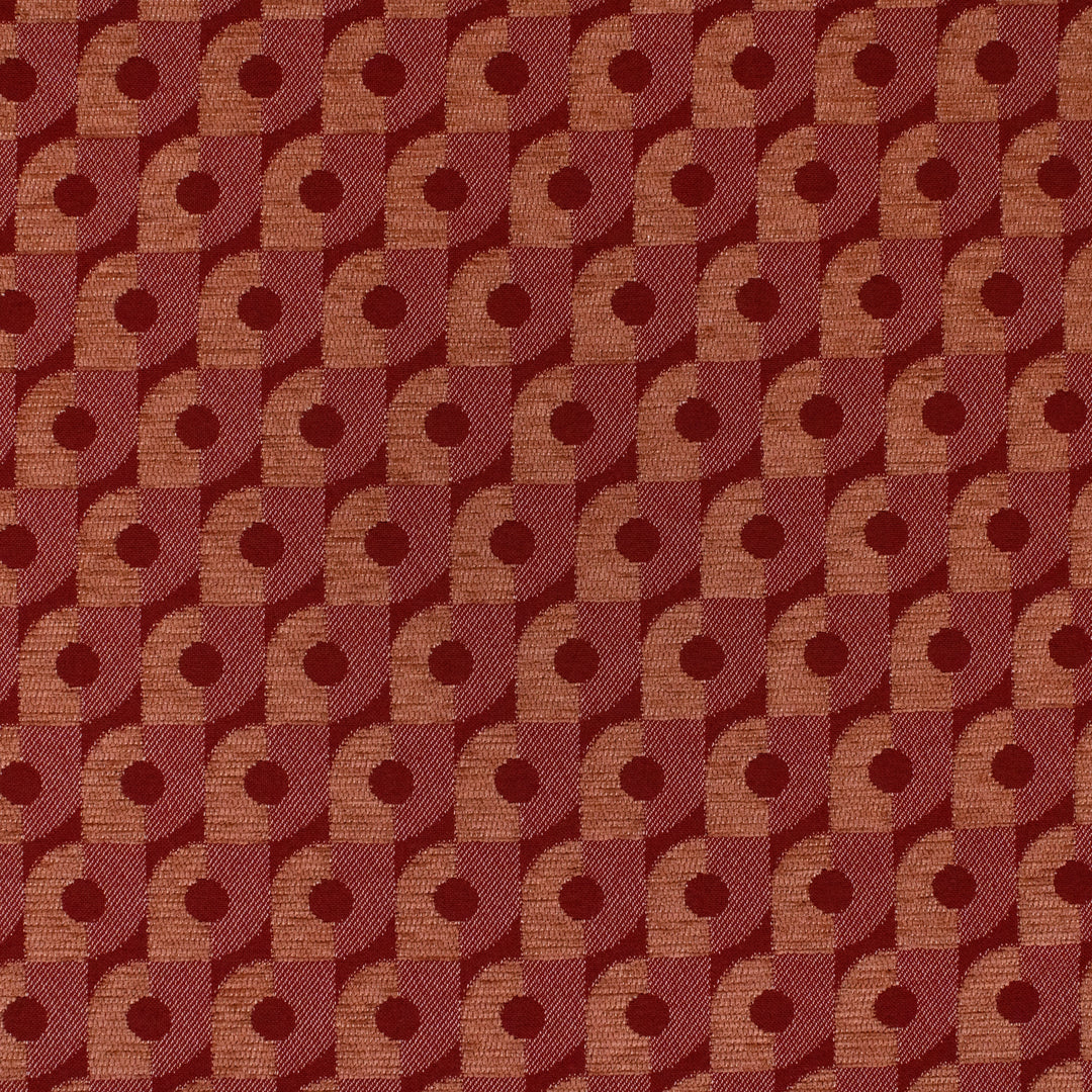 S7714 Cranberry by Greenhouse Designer Fabric