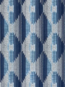 Tundar Blanket Ozone Blue S7ATTC0001 by Old World Weavers Designer Fabric
