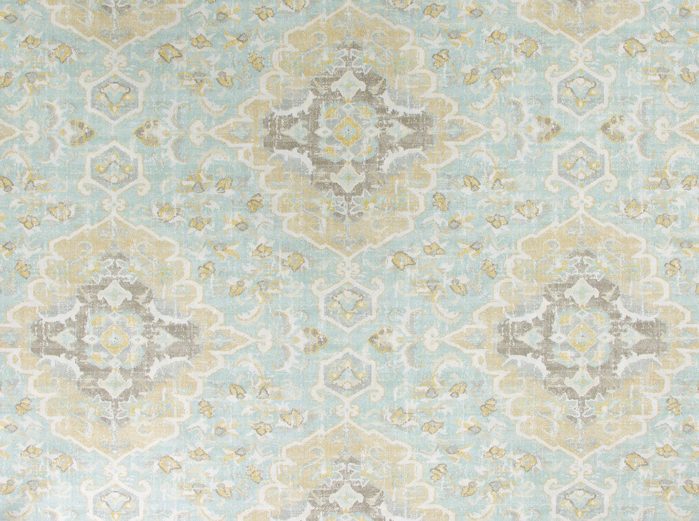 Sabra Spa 592 by Covington Designer Fabric 100% COTTON DUCK PAK 50000 Horizontal: 13.5 and Vertical: 24.5 54 - Swanky Fabrics -