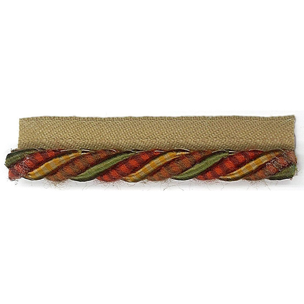 Sakari 1 Foliage by Stout Designer Trim JUST CORDS 64%COT 19%SVI 17%ACR CHINA Horizontal: 0 and Vertical: 0 0.38 in - Swanky Fabrics -