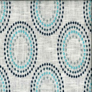 Salem Aqua by Norbar Designer Fabric