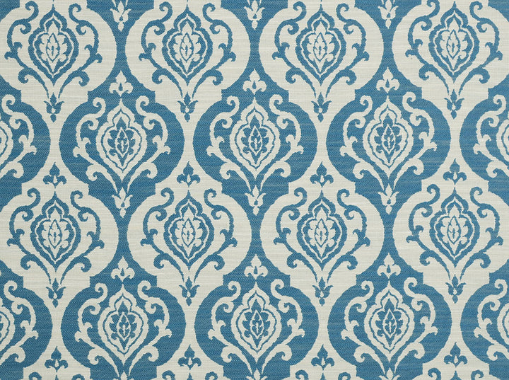 Salerno Chambray 15 by Covington Designer Fabric our website for purchase 76% Rayon 24% Poly China 22000 Horizontal: 7.25" and Vertical: 10.5" 58" - Swanky Fabrics -