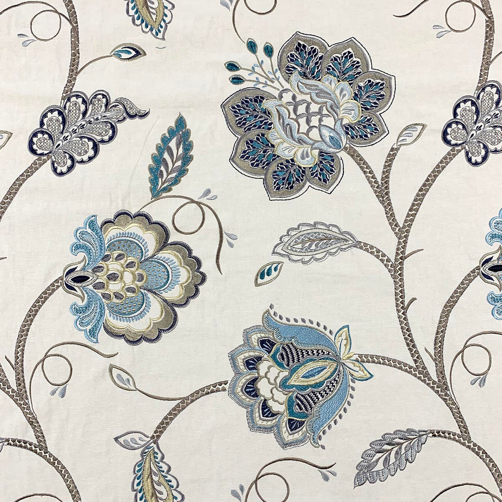 Salma Splendid by Magnolia Designer Fabric - 100% Cotton India 10000 Horizontal: 26 and Vertical: 29 54 - Swanky Fabrics -