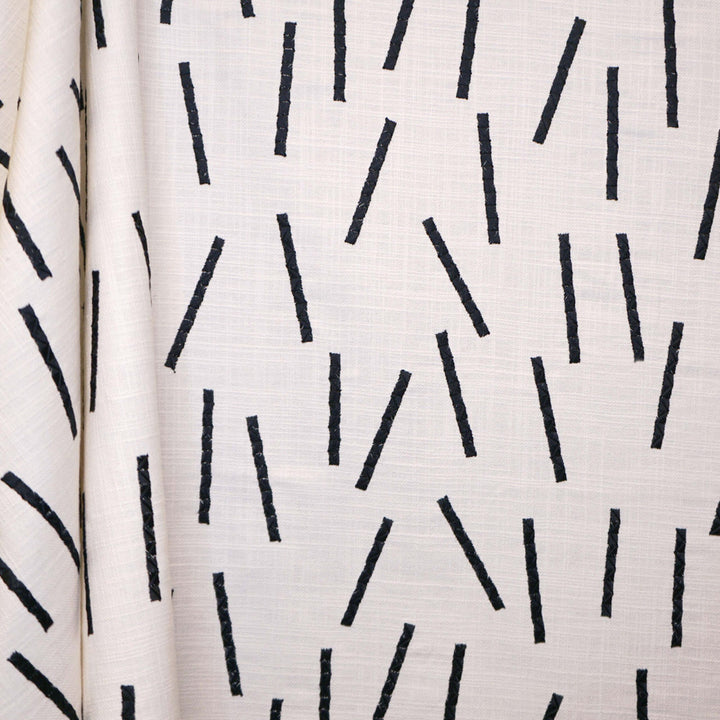 SAMBA 99SJ102 by JF Designer Fabric JF Studio 33% Cotton, 29% Polyester, 23% Viscose, 15% Linen India  Horizontal: 25.5 and Vertical: 15.375 55  - Swanky Fabrics -