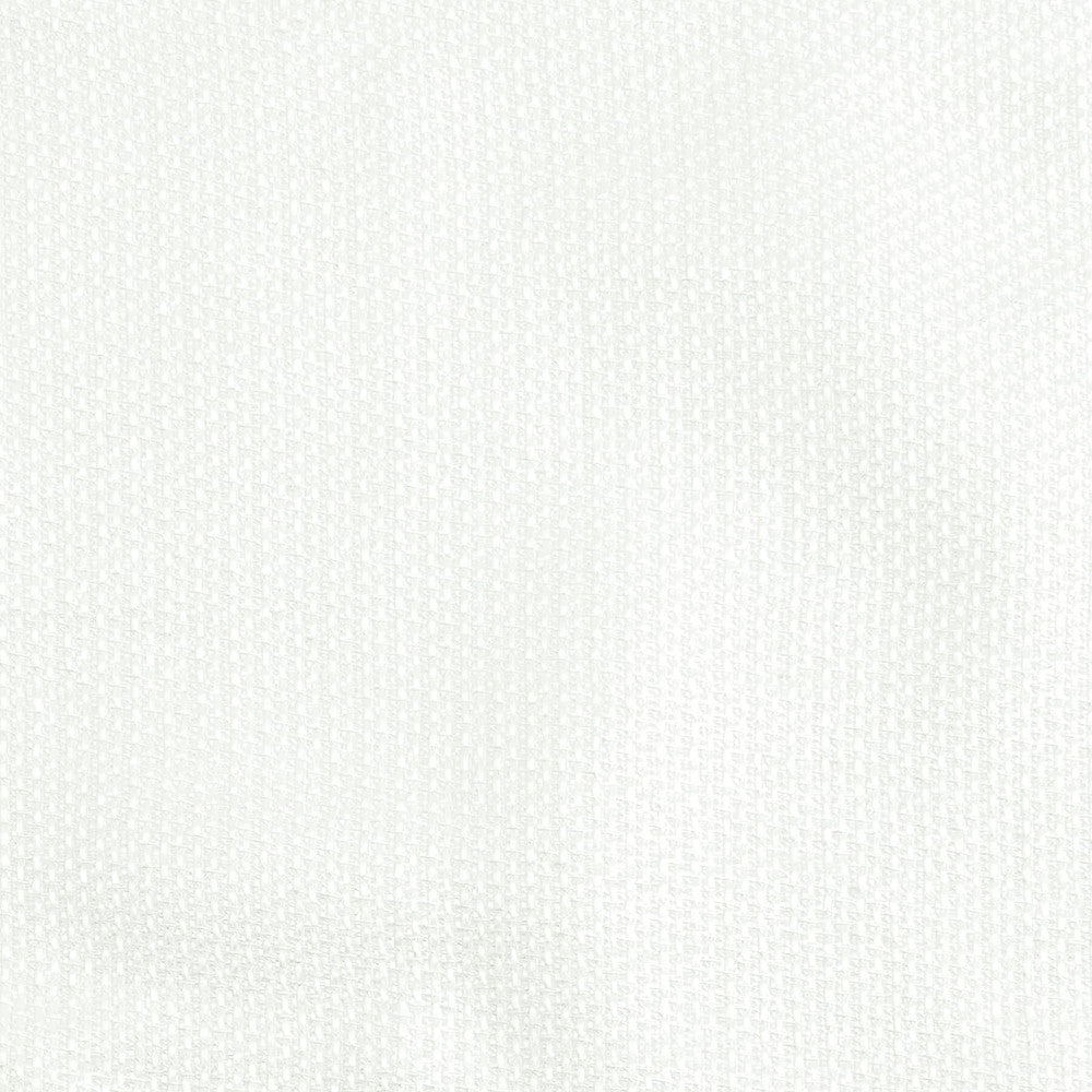 Sanford 1 White by Stout Designer Fabric Sheer Joy 100% Polyester CHINA FLAME RETARDANT-N.F.P.A. 701 SMALL SCALE Horizontal: 0 and Vertical: 0 110 in - Swanky Fabrics -
