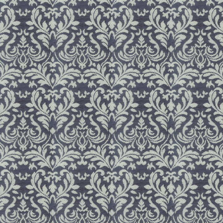 Sarcenet 1 Pacific by Stout Designer Fabric RAINBOW LIBRARY INK/SAPPHIRE 100%POL CHINA MARTINDALE WEAR TEST (30 000 CIRCULAR RUBS) Horizontal: 7.250 and Vertical: 9.625 55 in - Swanky Fabrics -