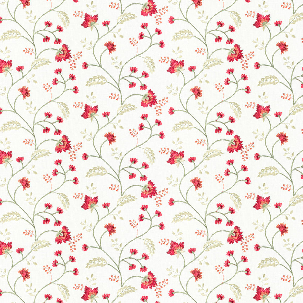 Sardinia 1 Raspberry by Stout Fabric Stout Fabric Sardinia 1 RaspberryFabric RAINBOW LIBRARY TILE/SORBET INDIA </p><p>Repeat: H: 17.250, V: 9.125 52 in - Fabric Carolina -