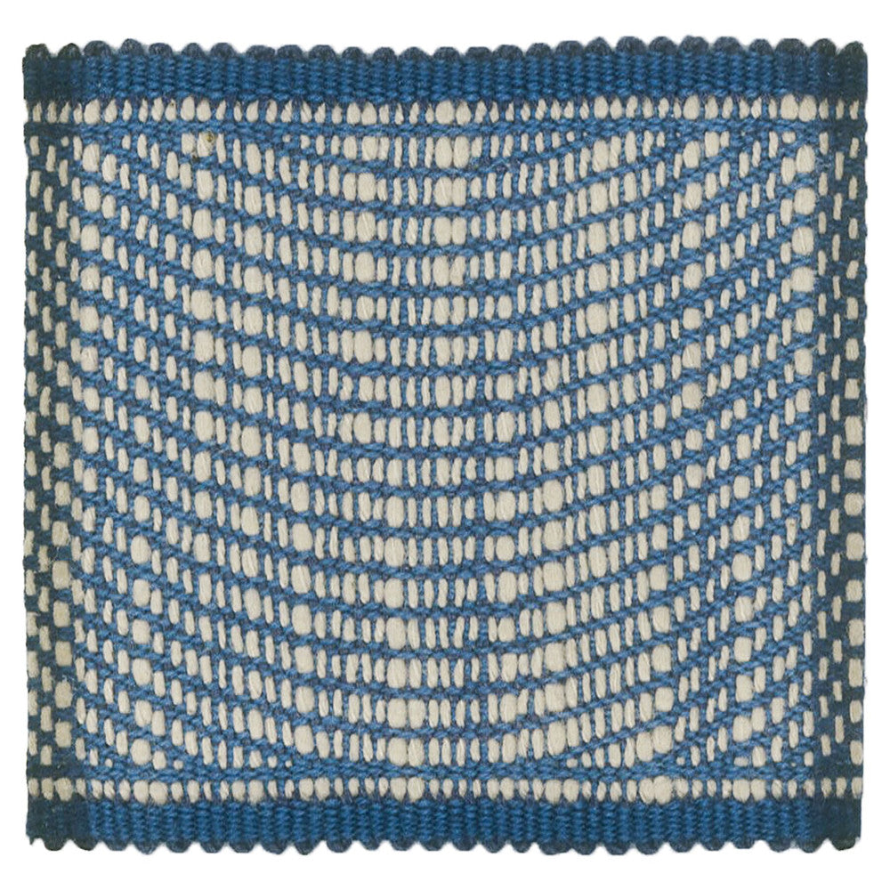 Sarossi 7 Blue by Stout Designer Trim TREND ALERT TRIM 40%SVI 30%COT 30%LIN CHINA Horizontal: 3.000 and Vertical: 0.000 2.5 in - Swanky Fabrics -