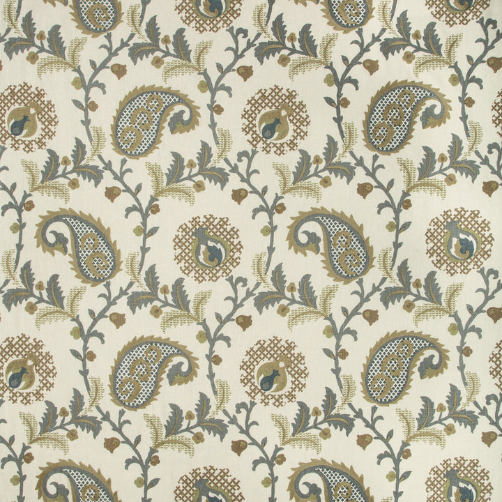 Saudade Paisley Dried Thyme by Kravet Design Fabric Kravet Design Fabric Saudade Paisley Dried ThymeFabric BARCLAY BUTERA SAGAMORE LINEN - 92%;SPUN POLYESTER - 8% India </p><p>Repeat: H: 26.75, V: 25.5 54 - Fabric Carolina -