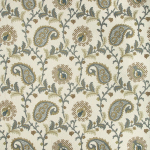 Saudade Paisley Dried Thyme by Kravet Design Designer Fabric