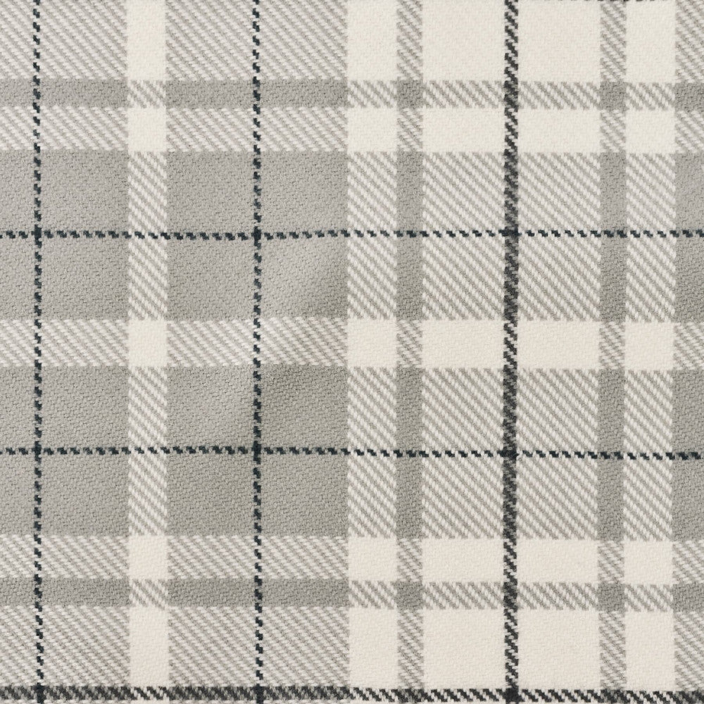 Sawyer 1 Carbon by Stout Designer Fabric COMFORTABLE LIVING DRIFTWOOD/GRANITE 100%POL CHINA Horizontal: 7.000 and Vertical: 6.500 55 in - Swanky Fabrics -