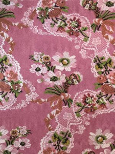 Avvoltoio Multi On Fucshia SB19432001 by Old World Weavers Designer Fabric