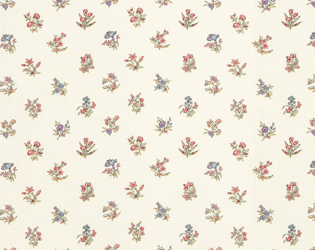 Summer Flora Print Document SC166660006 by Scalamandre Designer Fabric