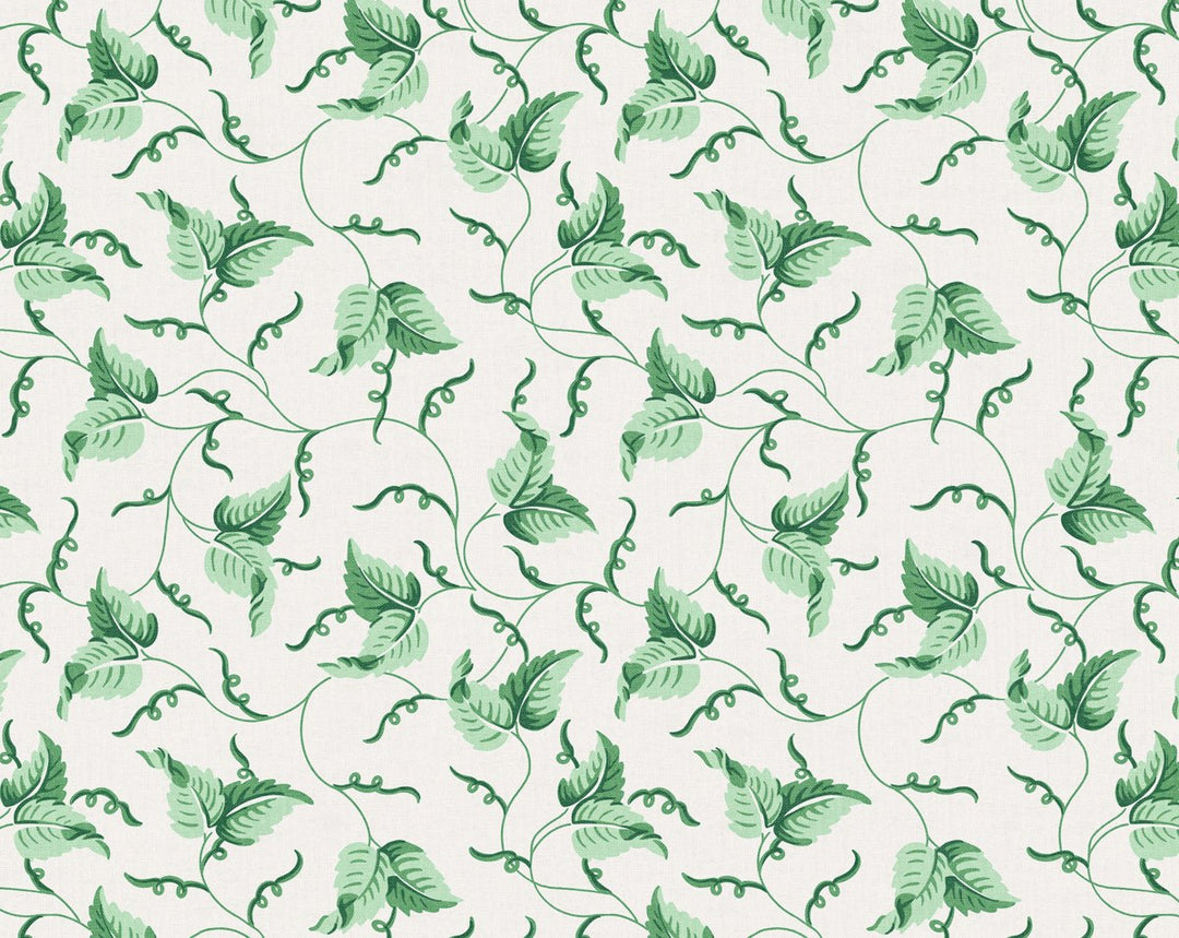 Angle Leaf Print Jade SC166670003 by Scalamandre Designer Fabric