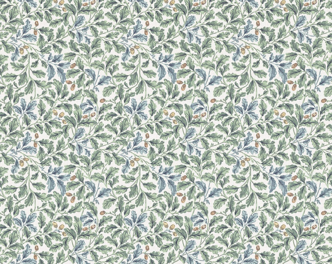 Oaktree Print Wintermint SC166700004 by Scalamandre Designer Fabric