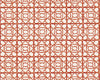 Ormond Fret Print Lacquer Red SC166710004 by Scalamandre Designer Fabric
