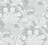 Suvi Palm Grove Bluish Gray SC20108 by Seabrook Designs Designer Wallpaper
