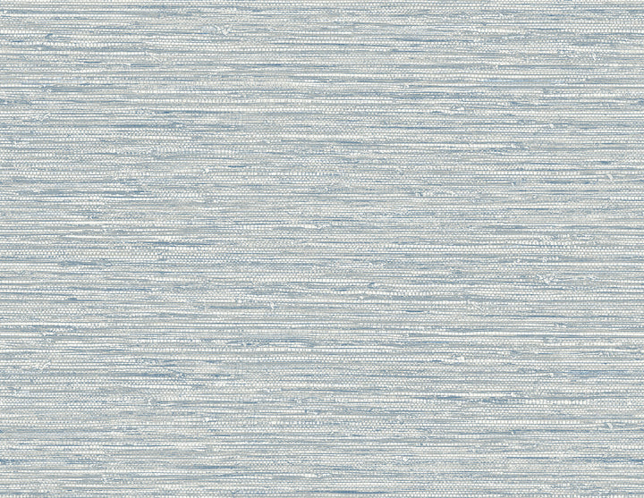 Isla Faux Jute Fantasy Blue SC20912 by Seabrook Designs Designer Wallpaper