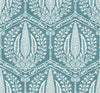 Cyrus Harvest Mediterranean Blue SC21402 by Seabrook Designs Designer Wallpaper