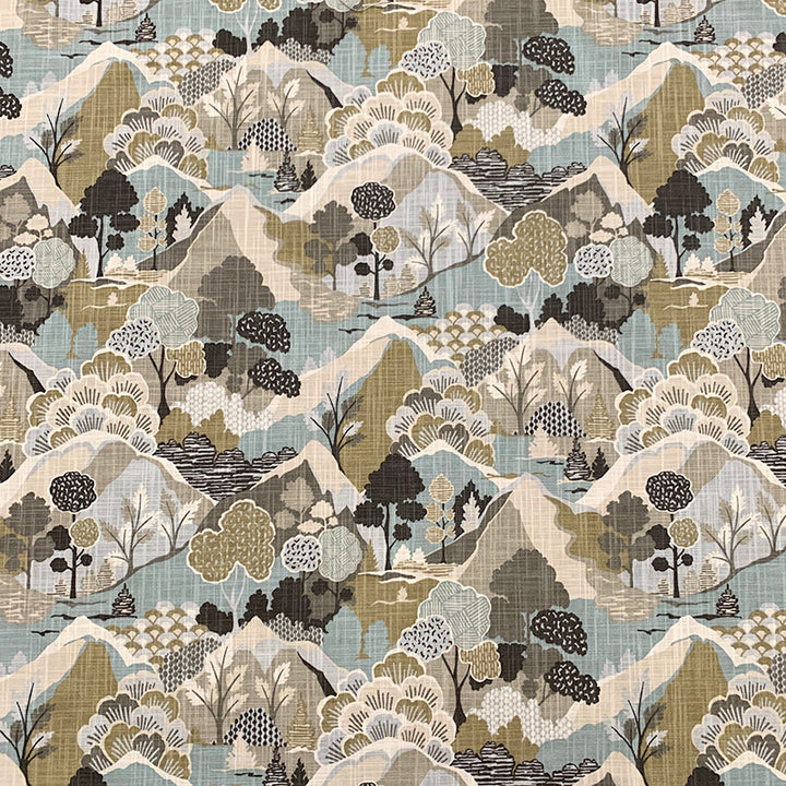 Scape Valley by Magnolia Designer Fabric - 100 % Cotton Pakistan 50000 Horizontal: 26.75 and Vertical: 26.88 54.75 - Swanky Fabrics -