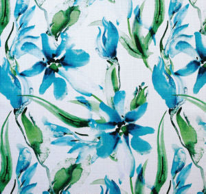 Scarsdale Turq by Norbar Designer Fabric