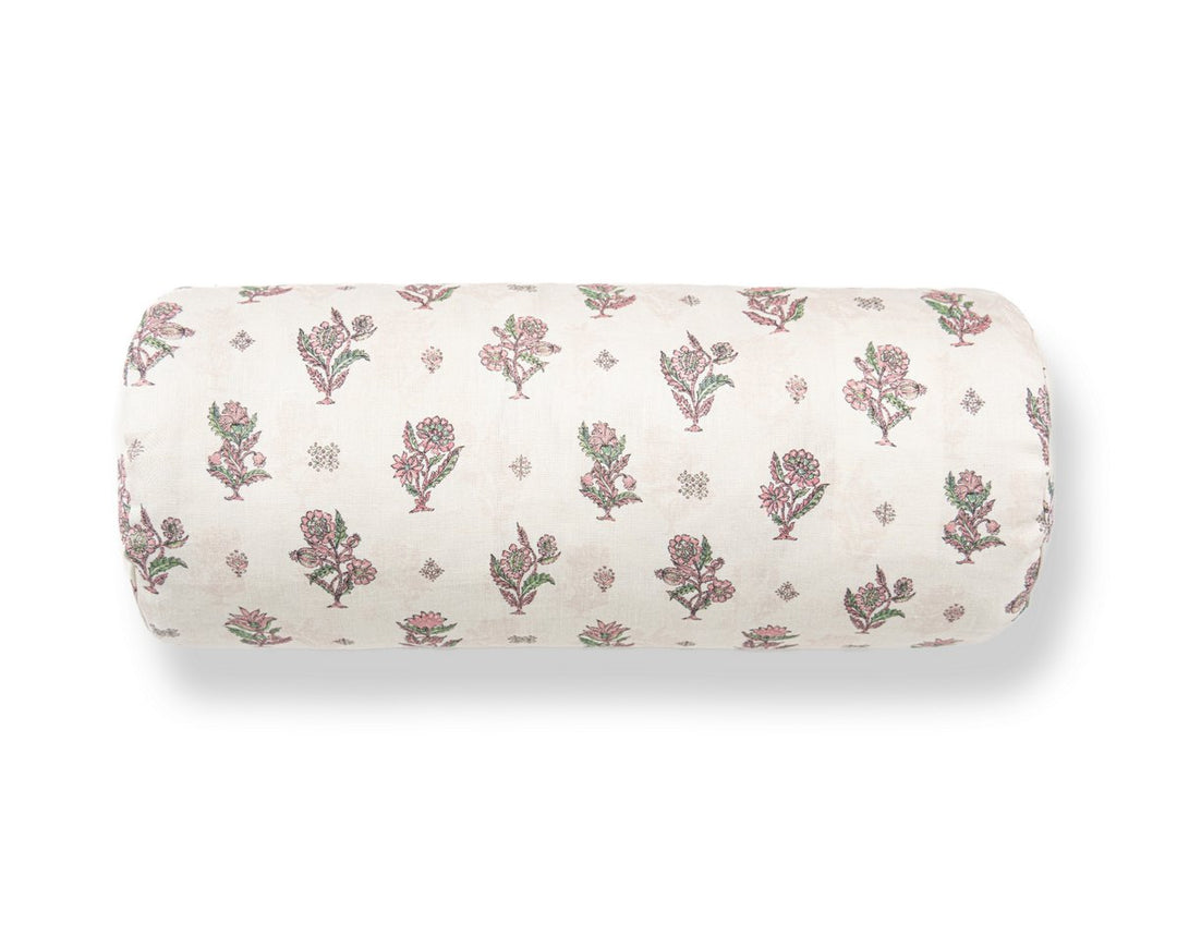 Calico Pillow 21 X 7 - Peony SCBADK166690002 by Scalamandre Designer Pillow