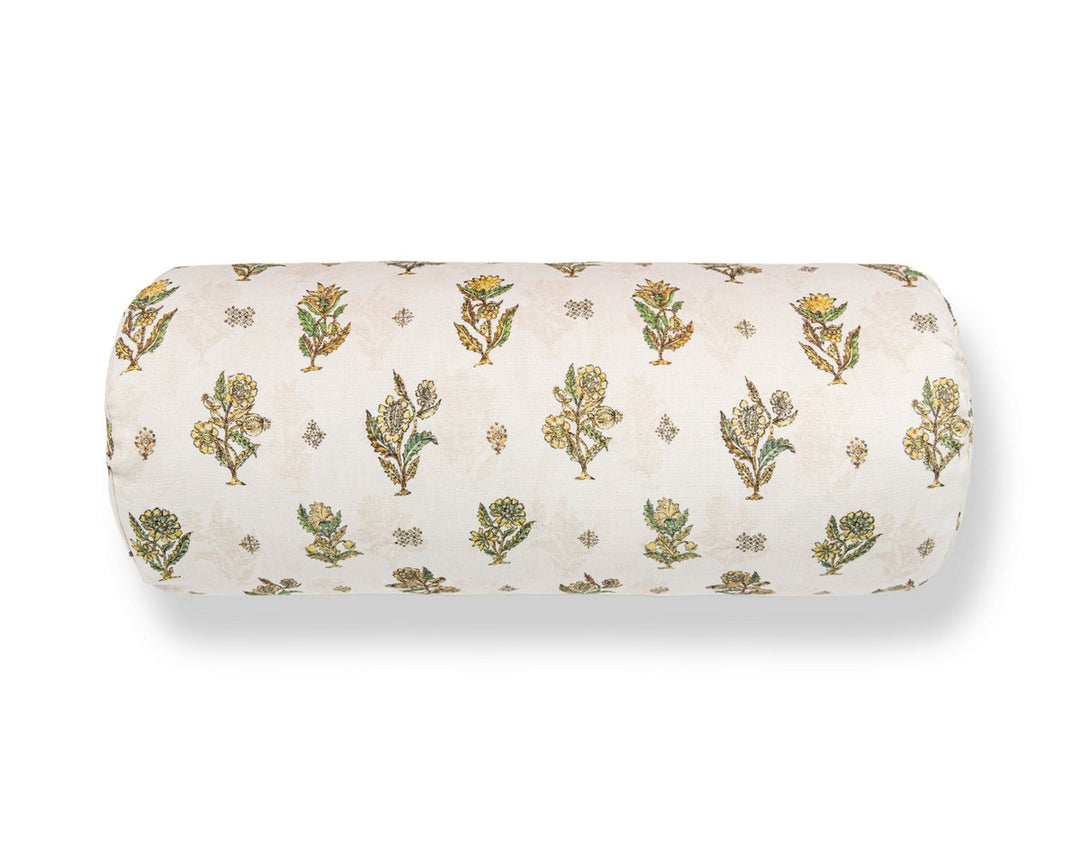 Calico Pillow 21 X 7 - Lemongrass SCBADK166690003 by Scalamandre Designer Pillow