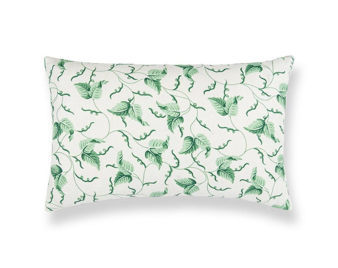 Angle Leaf Pillow 22 X 14 - Jade SCLBDK166670003 by Scalamandre Designer Pillow