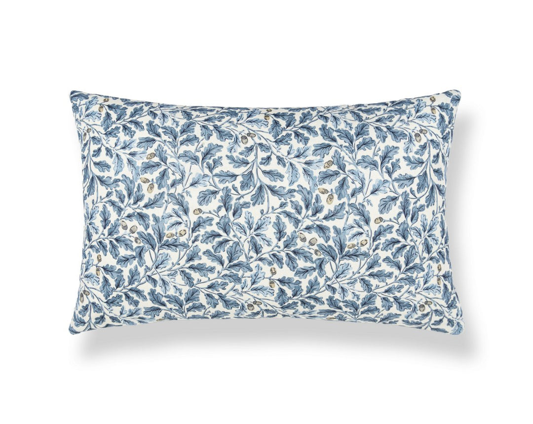 Oaktree Pillow 22 X 14 - Slate Sky SCLBDK166700002 by Scalamandre Designer Pillow