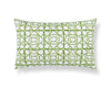 Ormond Fret Pillow 22 X 14 - Grass SCLBDK166710005 by Scalamandre Designer Pillow