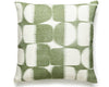 Rift Linen Print Pillow 22 X 22 - Basil SCRIFTPILL0004 by Scalamandre Designer Pillow