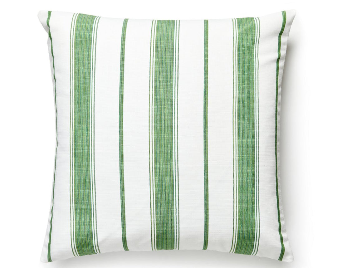 Sconset Outdoor Pillow 22 X 22 - Vert SCSCONSPILL0003 by Scalamandre Designer Pillow