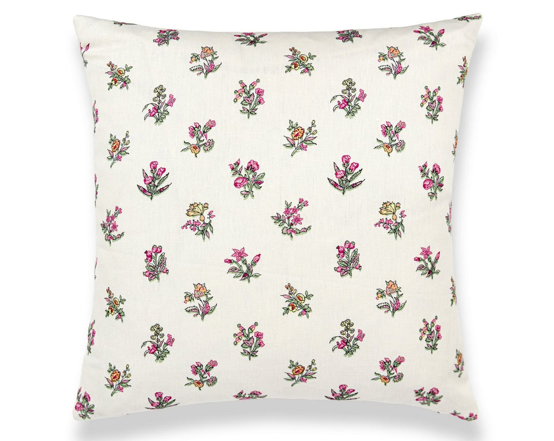 Summer Flora Pillow 22 X 22 - Sorbet SCSDDK166660004 by Scalamandre Designer Pillow