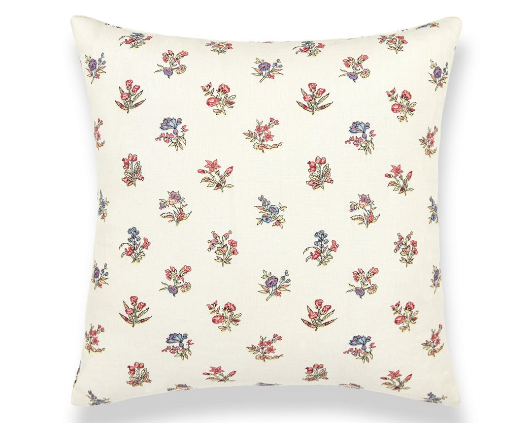 Summer Flora Pillow 22 X 22 - Document SCSDDK166660006 by Scalamandre Designer Pillow