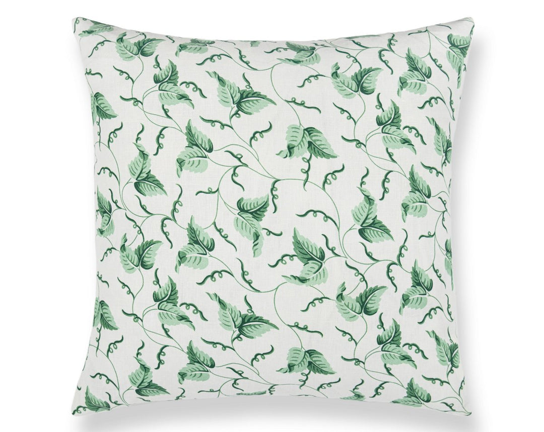 Angle Leaf Pillow 22 X 22 - Jade SCSDDK166670003 by Scalamandre Designer Pillow