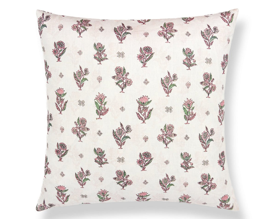 Calico Pillow 22 X 22 - Peony SCSDDK166690002 by Scalamandre Designer Pillow