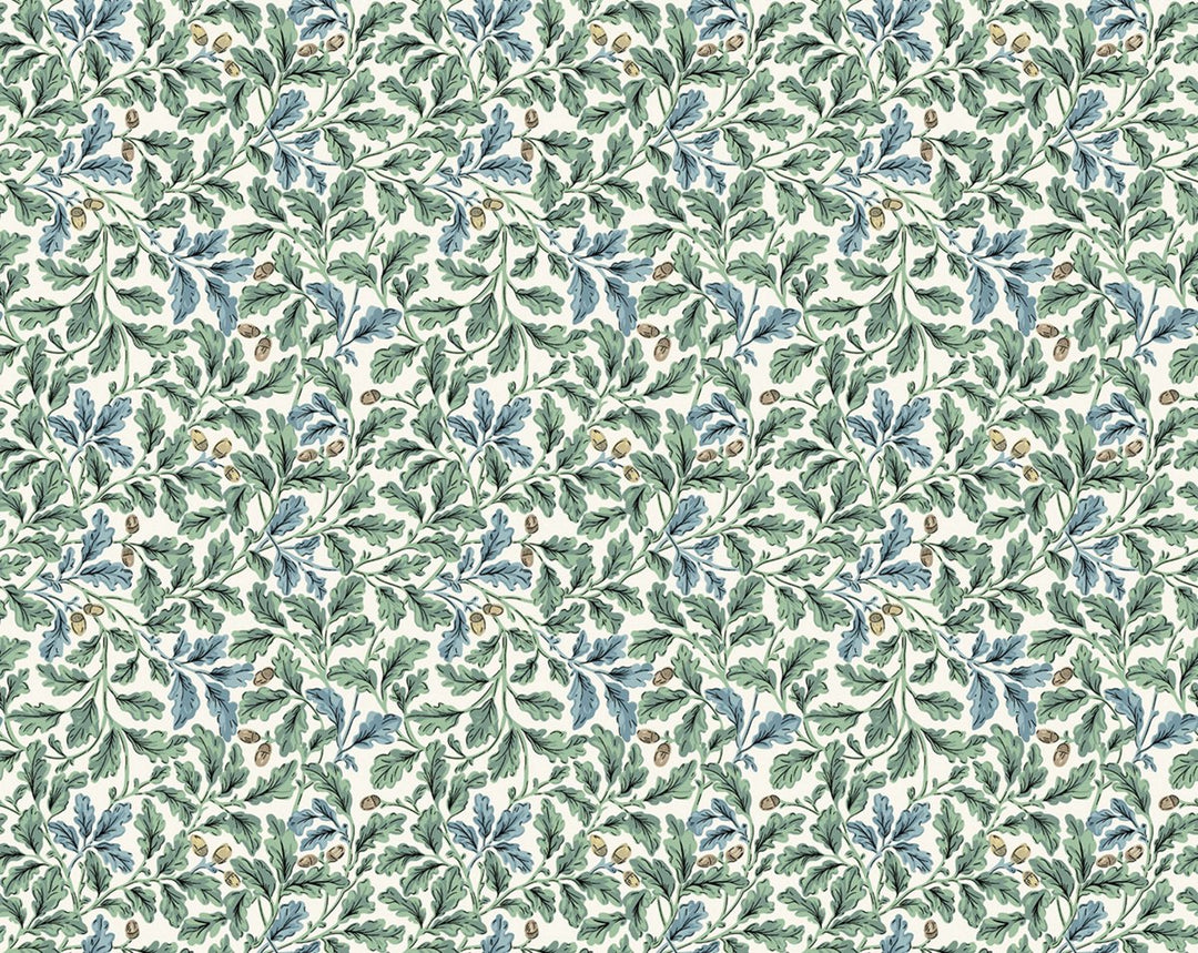 Oaktree Wallcovering Wintermint SCWP16089D0006 by Scalamandre Designer Wallpaper