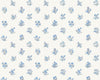 Summer Flora Wallcovering Aqua Bluejay SCWP81053D0003 by Scalamandre Designer Wallpaper