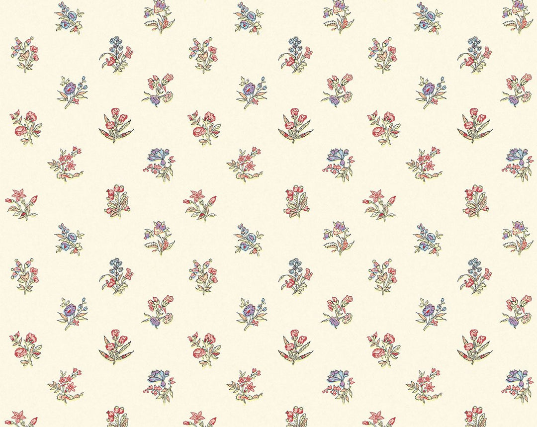 Summer Flora Wallcovering Document SCWP81053D0008 by Scalamandre Designer Wallpaper