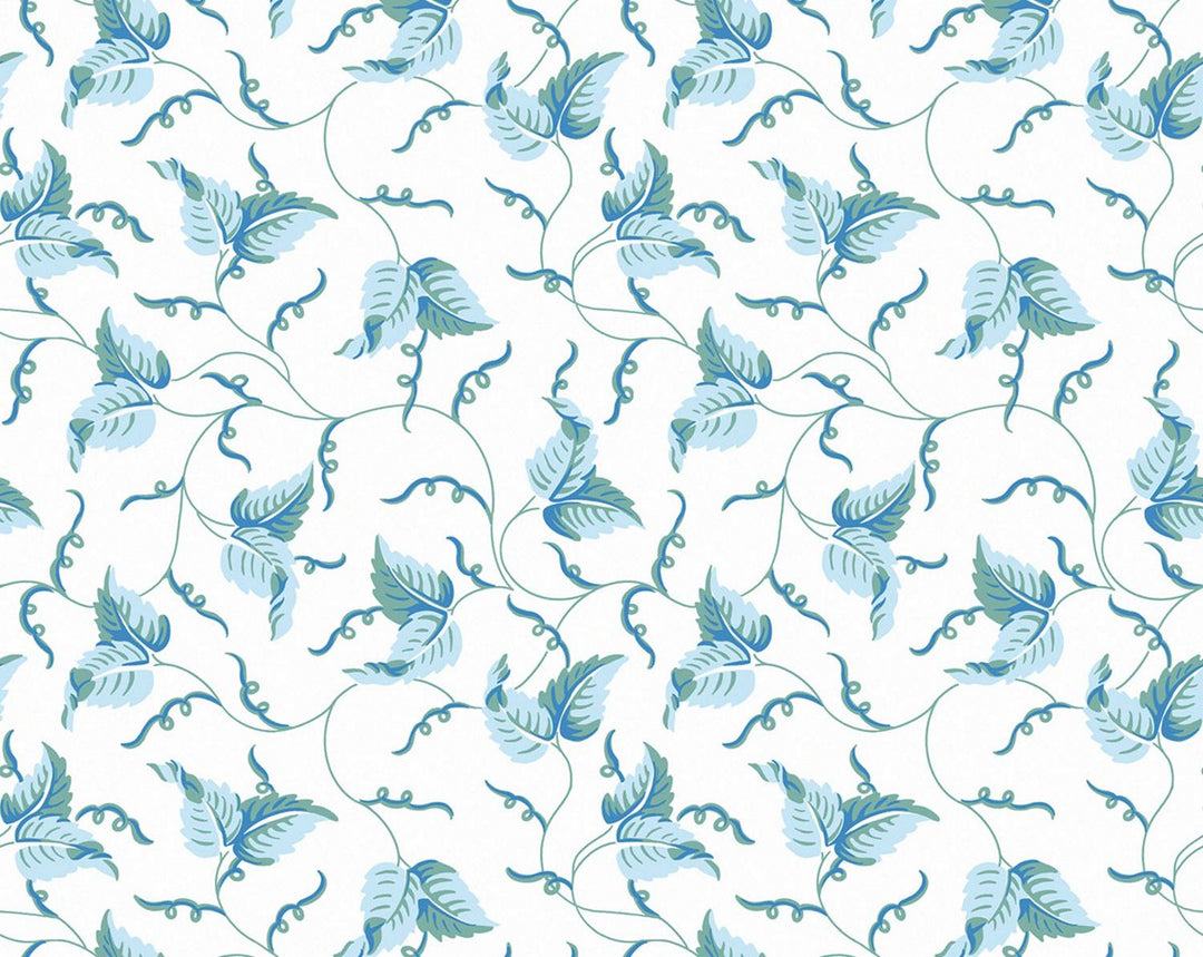 Angle Leaf Wallcovering Sky Garden SCWP81525D0004 by Scalamandre Designer Wallpaper