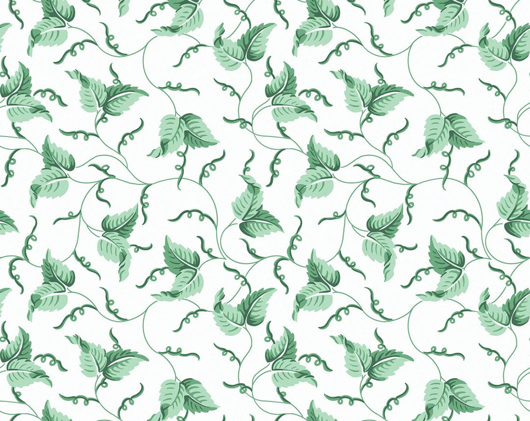 Angle Leaf Wallcovering Jade SCWP81525D0005 by Scalamandre Designer Wallpaper