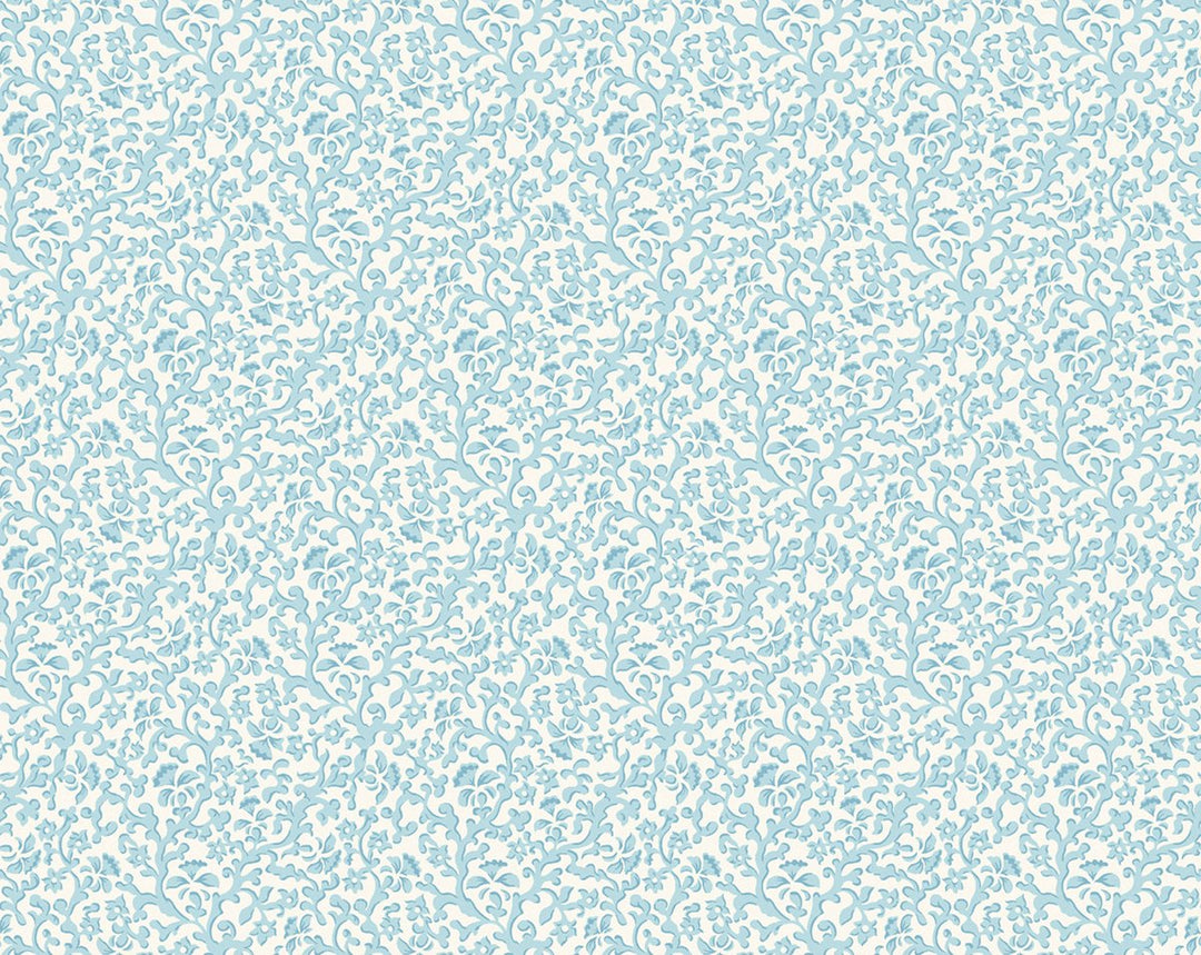 Bandbox Wallcovering Aquamarine SCWP88087D0006 by Scalamandre Designer Wallpaper
