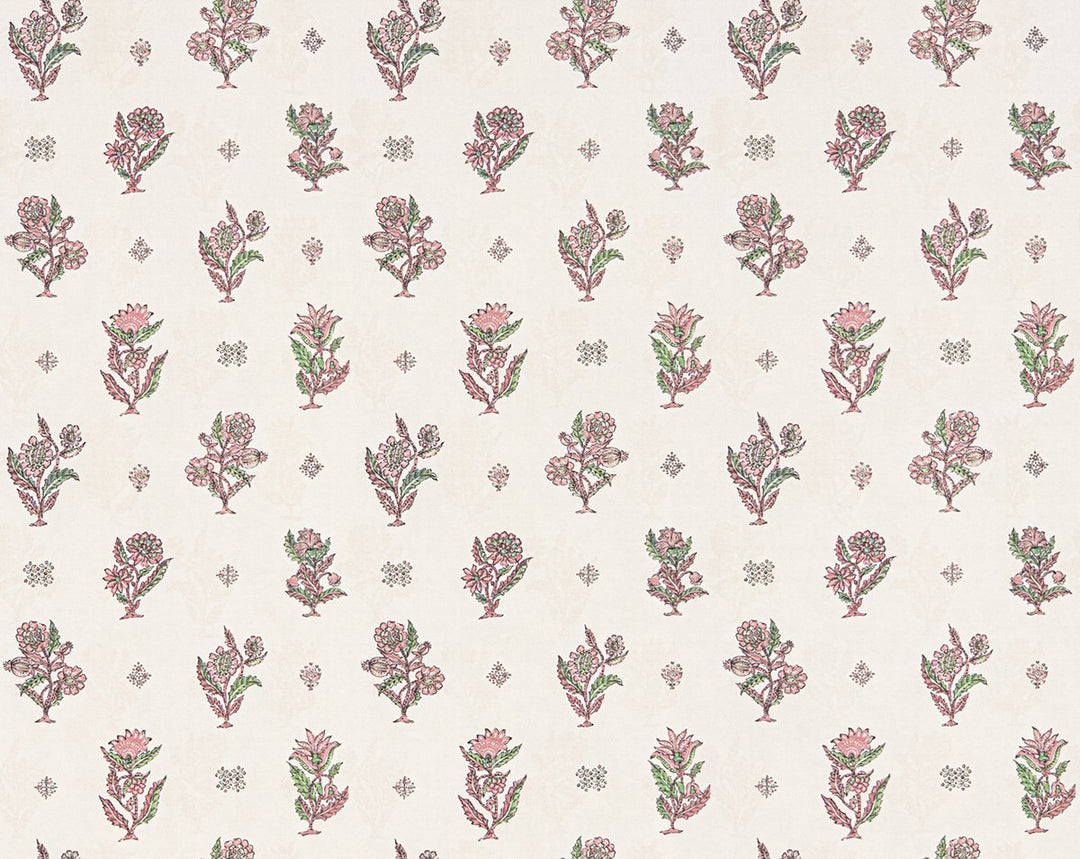Calico Wallcovering Peony SCWP88612D0002 by Scalamandre Designer Wallpaper