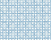Ormond Fret Wallcovering Misty Blue SCWP88613D0010 by Scalamandre Designer Wallpaper