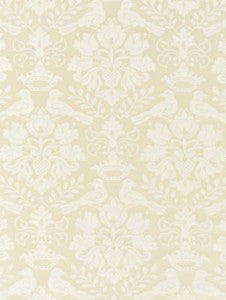 Love Bird Creme SC1098MM0001 by Scalamandre Designer Fabric