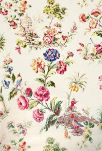 Somerset Linen Print Bloom SC165840001 by Scalamandre Designer Fabric