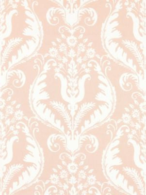 Primavera Linen Print Blush SC165970001 by Scalamandre Designer Fabric BOTANICA 52% LINEN 48% COTTON SWITZERLAND LIGHT DUTY Horizontal: 25.25" and Vertical: 28" 57 - Swanky Fabrics -