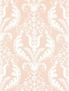 Primavera Linen Print Blush SC165970001 by Scalamandre Designer Fabric